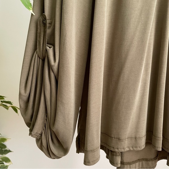 NWOT Free People Bootcamp Henley Top - Picture 10 of 16